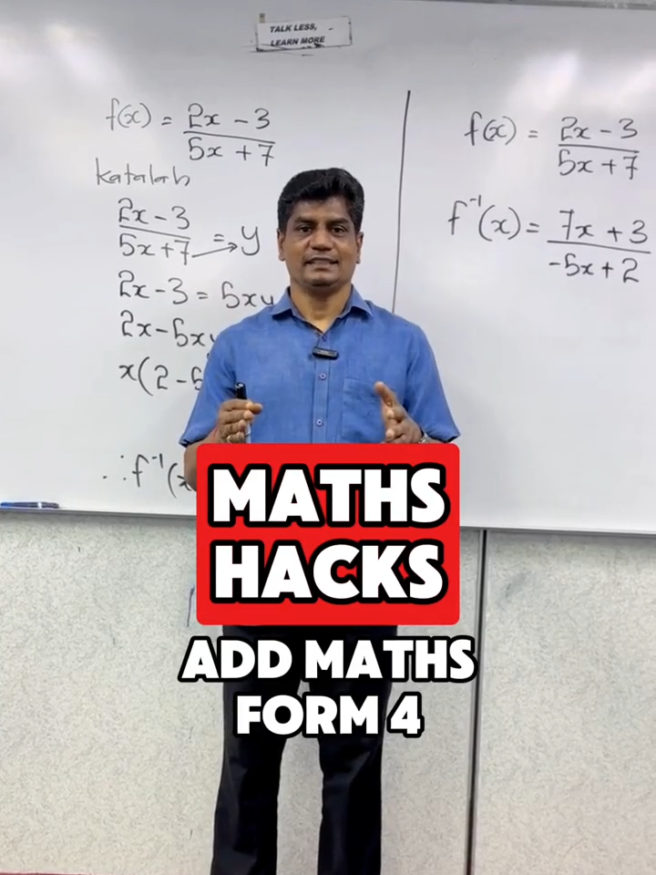 Maths Hacks KSSM | Mathematics | Add Maths | SPM | Online Class | Pusat Tuisyen Minda Saintis #kelasonline #kelasonlinematematik #mathshacks #spm #addmaths #mathsspm #malaysiatiktok #foryoupage