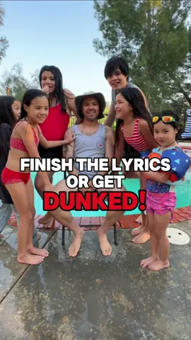 Finish the Lyrics or Get DUNKED! 💦 . . . . @Anthony Ramos @Anthonyisok🇲🇽 @Ali🎀 