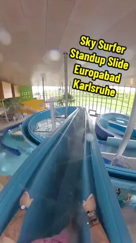 Sky Surfer Stehrutsche im @Europabad Karlsruhe  Meine 3. Stehrutsche und bis jetzt auch die beste. Langsam werd ich warm mit denen! :D #skysurfer #surfer #europabad #karlsruhe #waterslide #slide #rutsche #wasserrutsche #waterpark #wasserpark #schwimmbad #schwimmen #standup #freizeit #fun #onride #pov #insta360 #coastertoaster 