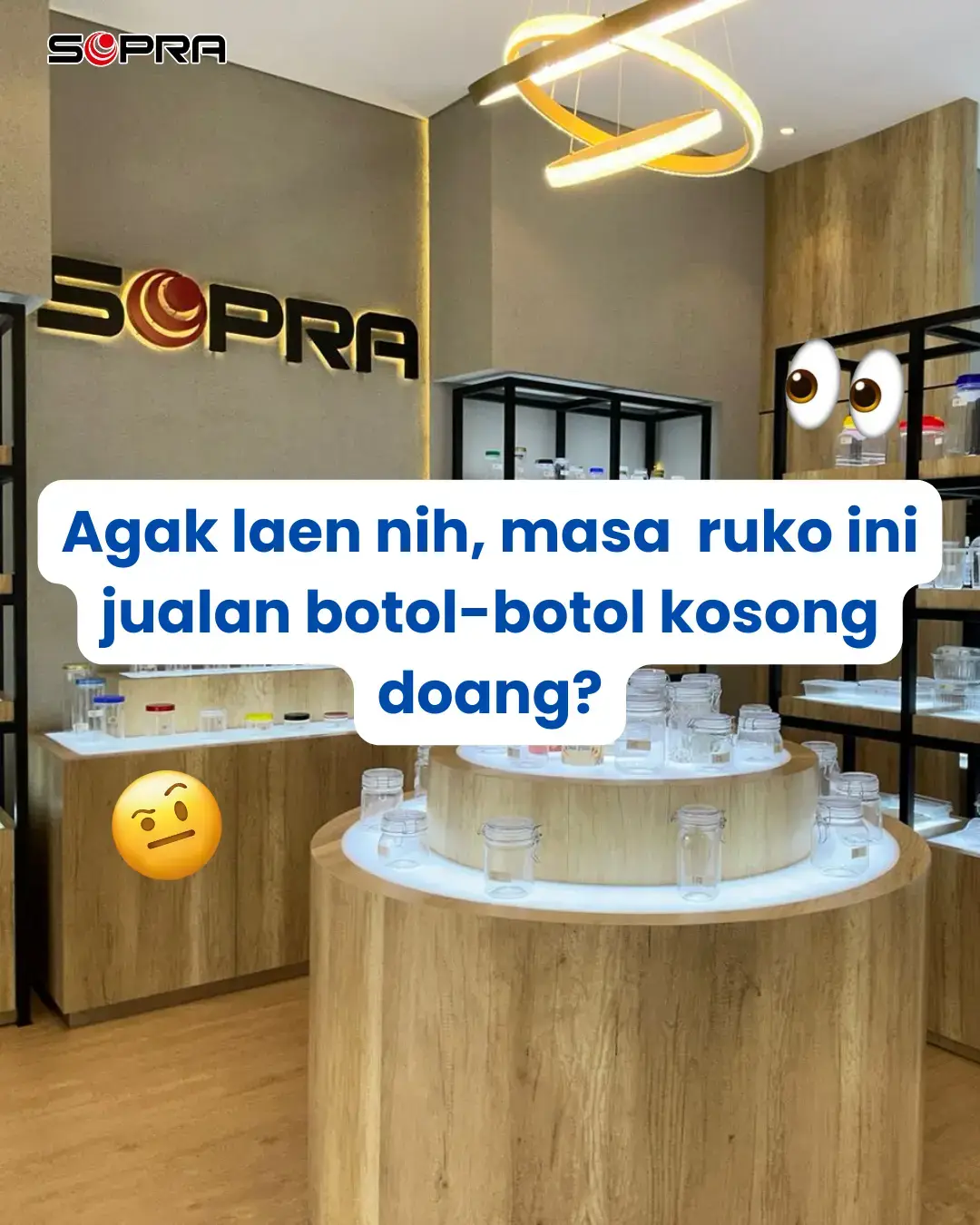Gak cuma botol kosong! SOPRA juga menyediakan berbagai macam toples kosong yang cocok banget untuk bisnis kue kering dan bisnis lainnya‼️😱  #kemasanplastik #sopra #packaging #toplesmurah #topleskuekering  #packaging #pabrikplastik #kemasanfoodgrade #plastic #foodgrade #jarofcookie #jar #toples #topleslebaran 