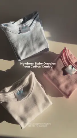 Newborn Baby Onesies from Cotton Central #cottoncentral #onesies #babyclothes #newbornclothes #tiktokfinds #fyp #fypシ 