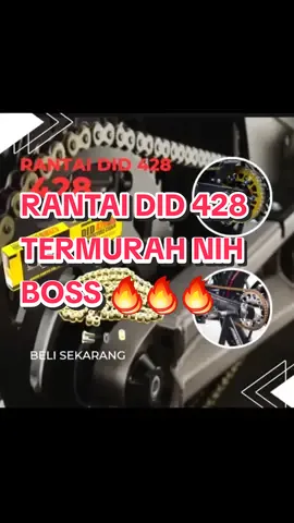 Hari gini masih belum pakai Rantai DID 428 , mana jaman... Dapatkan Harga Rantai DID 428 Termurah di Toko kita. Beli Rantai DID 428 Terbaik.  Bisa : COD ✓ Promo Diskon Cashback Menarik ✓ Gratis Ongkir #viraltiktok #terlaris🔥🔥 #racunbelanja #termurah #terlaristermurah #viraltiktok #fypシ #fyppppppppppppppppppppppp #fypシ゚viral #rantaidid #rantai 