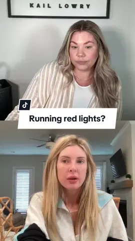 Are y’all stopping or fully running red lights? @Kailyn Lowry @Lindsie Chrisley 
