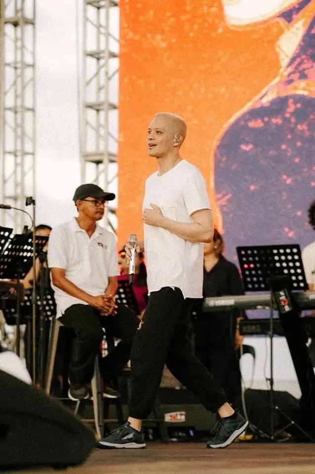 Rehearsal of Sarah G and Bamboo before their performance at legazpi. 🔥 #bamboo #coachbamboo #bamboomanalac #sarahg #sarahgeronimo #foryou #fyp 