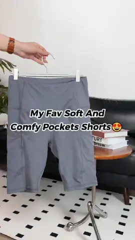 Biker shorts with pockets#summervibes #leggingsoutfit #gym #deals#showitty #bikershorts #leggingsoftiktok #tiktokshopmothersday 