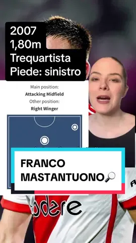 🚨Nuovo giovanissimo talento argentino del #riverplate 💎 #realmadrid #football #footballtiktok 