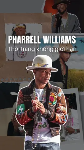Pharrell Williams- người đàn ông đa tài có ảnh hưởng lớn đến văn hoá thời trang toàn cầu! Có bạn nào hâm mộ Pharrell giống mình khôngg🤘🤘#starduststudioofficial #fashion #outfit #outfitideas #thoitrang #streetwear #pharrellwilliams #louisvuitton #lv #chanel #bape #billionaireboysclub #adidas #viviennewestwood #humanmade #nigo 