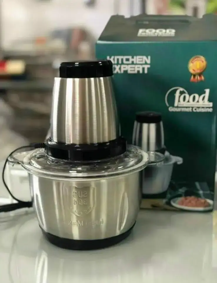 ❤ MÁY XAY THỊT ĐA NĂNG KITCHEN EXPERT CỐI INOX 304#xuhuongtiktok2024❤️🌈✔️ #afiletmaketing  ✅Công suất: 250W ✅Cối inox cao cấp 2 lít ✅Mô tơ bằng đồng 100%.  ➡Hai chế độ mạnh, yếu  4 lưỡi dao 2 tầng bằng thép không gỉ.  Xay được thịt, cá, củ hành, tỏi, ớt, hoa quả,...xay cả thế giới! ✅KÍCH THƯỚC : 18 X 18 X 24cm.