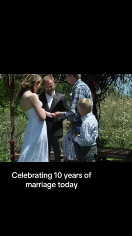 Happy anniversary, my sweetheart @Jamrock8343 #mamatok #momtok #MomsofTikTok #10years #tinanniversary 