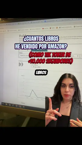 cuánto dinero he ganado vendiendo mis libros por Amazon KDP.  Es decir, como autor auto publicada.  No es mucho lo que se gana, pero vale la pena, además que aquí estoy creando una comunidad de gente que me habla me conoce y me apoya y eso no tiene precio.  ##librostiktok📚##BookTok##libroslibroslibros##librostiktok