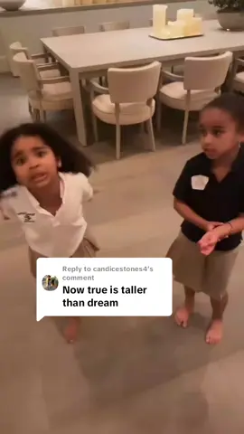Replying to @candicestones4 #kardashiankids #truethompson #dreamkardashian #kambuamkaba 