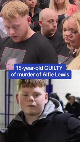 BREAKING: Alfie Lewis’ heartbroken family deliver an emotional statement outside Leeds Crown Court, after a 15-year-old was found guilty of his murder.  Alfie Lewis, 15, was stabbed through the heart 'in full view' of pupils leaving a primary school in the Horsforth area of Leeds last November. A schoolboy, who was 14 at the time, admitted stabbing Alfie with a 13cm-long kitchen knife he had brought from home but denied murder, claiming he was scared for his life when he pulled out the weapon. On Friday, a jury of five men and seven women at Leeds Crown Court convicted him of murder.  #alfielewis #crime #ukcrime #murder #guilty #truecrime #emotional #news #uknews #leeds #horsforth #breakingnews 