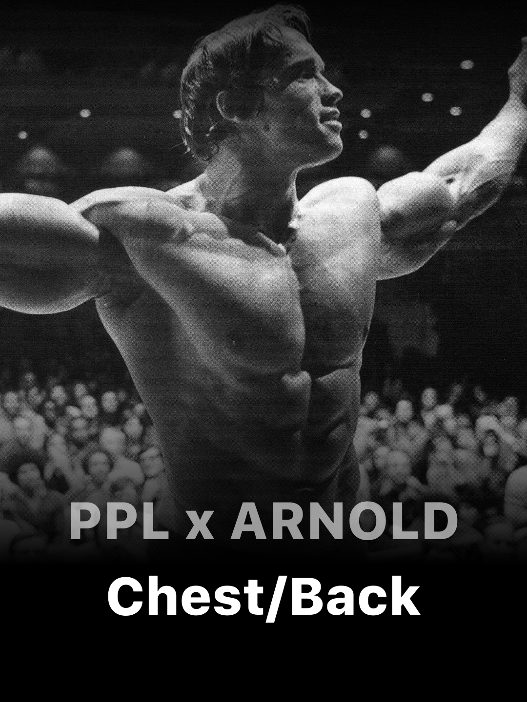 PPL X Arnold Split - Chest/Back 1️⃣ Lever Incline Chest Press: 5 sets 2️⃣ Cable Wide-Grip Lat Pulldown: 4 sets 3️⃣ Cable Standing Fly: 4 sets 4️⃣ Cable Seated Wide-grip Row: 4 sets 5️⃣ Cable Pushdown: 6 sets 6️⃣ Lever Seated Fly: 3 sets 🎬 Workout Program Creator: Maxim Rogozhkin #pplxarnold#pushpulllegs #chestWorkout #backworkout