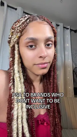 This is directed at every brand who does not want to be inclusive. Im so sorry to our beautiful black woman who are still  to this day having to fight to be seen. You are so beautiful and deserve the world and im sorry this is an ongoing  issue. Brands Please do better 🤍 Black queens are not the color black same goes as white women are not the shade white!YOU NEED TO DO BETTER ITS A MUST!!! #BeautyTok #makeuptok #makeup #psa 