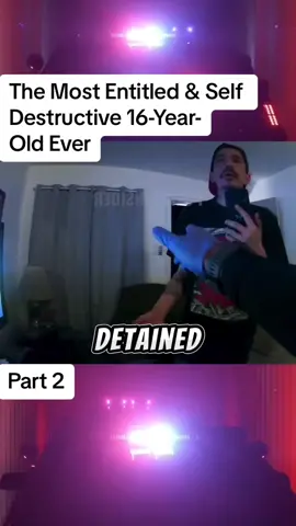 The Most Entitled & Self Destructive 16-Year-Old Ever #cops #police #copsusa🚔🇺🇸 #policeofficer #foryou 
