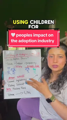 Replying to @emma.ccarter yall need to understand thatbit was mostly 🤍 individuals that started adoption and shaped the laws and policy. That impact has systemic affects that impact the racial disproportionality that is prevalent in the child welfare industry. #adoptioneducation #michaelchandler #fyp 