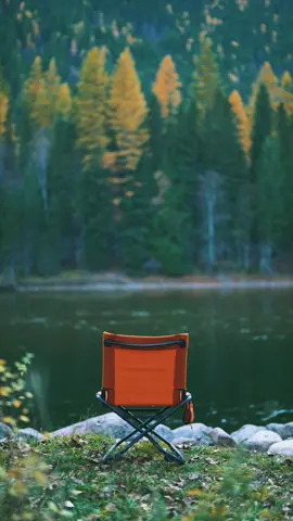 Chair. River. Coffee. Hours fly by. @grumpybear 