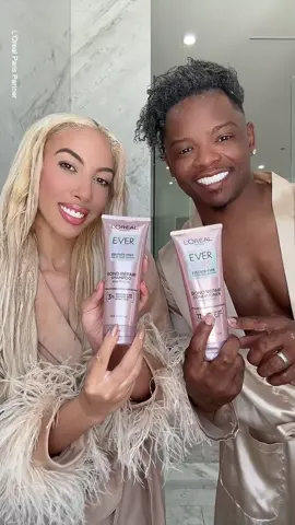 #LOrealParisPartner The perfect way to bond with bae as we transform these dull locks into picture-perfect curls with @loréal paris usa EverPure ! #BondingWithBae #HairTransformation #EverPureBonding #Haircare #BestDupeEver 