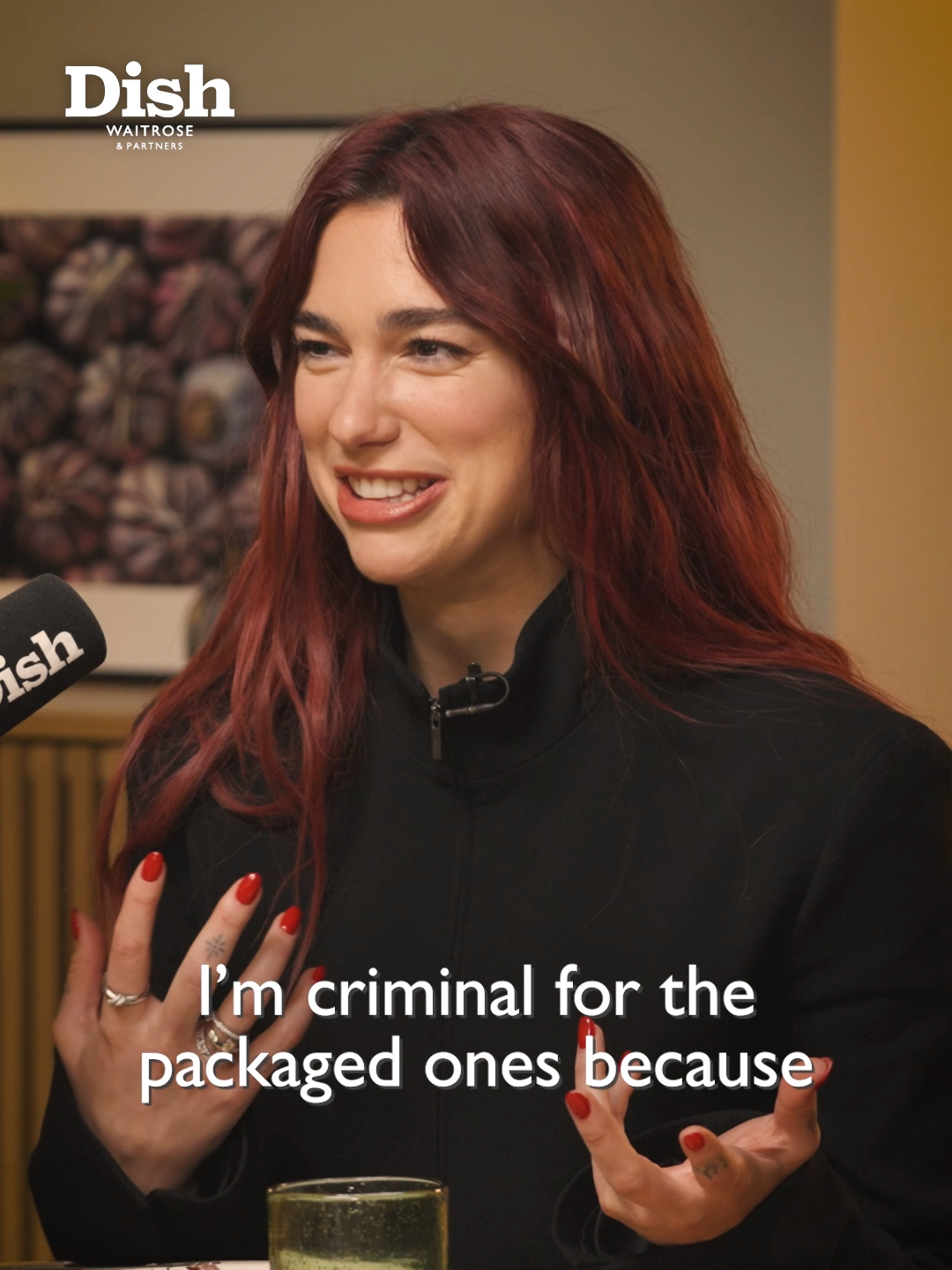 Lentils + Dua Lipa = new album idea 💿 😂 @dualipaofficial @nickgrimshaw @waitrose #angelahartnett #dishpodcast #dish #cooking #lentils #radicaloptimism #dualipa