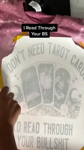 Dont need No Tarot Cards…  #foryoupage #overit #overthebs #shirt #funny #singlewomenoftiktok #sarcasm 
