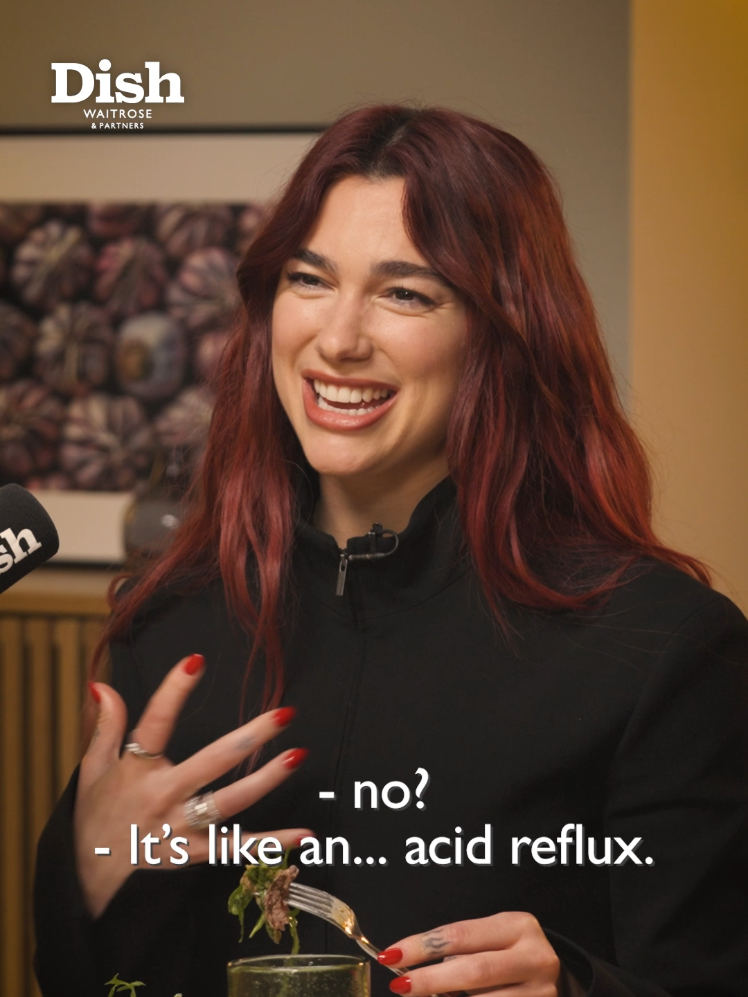 What!? No hot sauce??@dualipaofficial has a strict diet when touring |@nickgrimshaw @waitrose #angelahartnett #dualipa #dishpodcast #dish #podcast #podcastclips #pasta #radicaloptimism