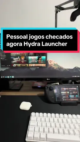 Existe sim a checagem pessoal agora esta mais tranquilo baixar seus jogos 👏👏#steamdeck #steamdeckgameplay #pcgaming #tutorial #foryou #tiktok #tik #emaltatiktok #hydralauncher 