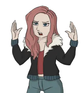 I like Maya's headcanon that Adria is Ren's daughter. And the fact that she dyes her hair :) #darkdome #nowherehouse #ghostcase #escapefromtheshadows #darkdomegames 