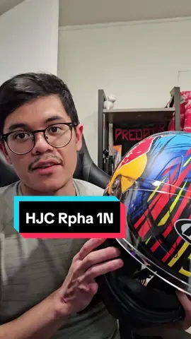 New HJC Rpha 1N helmet!  #hjc #hjchelmet #hjcrpha1n #racehelmet #x15 #shoeix14 