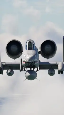 A-10 Warthog 🦈 #aviation 