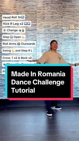 We love this DC by @Jasmin & James !! 😍😍 I usually do the compilations but I just had to jump on this one!  Also this “Made In Romania” remix by @Ali Beats is so fire 🔥 We hope this tutorial helps! 💙 #dancechallenge #viraldance  #dancetutorial #madeinromania