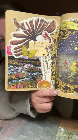sing along with me now *snaps fingers in a swaying motion* #ktscanvases #junkjournal #scrapbookjournal #journalwithme 