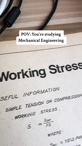 Stress na stress ka na nga sa engineering pagaaralan mo padin ay stress?! #mechanicalengineer #mechanicalengineering #engineeringstudent #engineering #fyp #machinedesign #engraxcent 