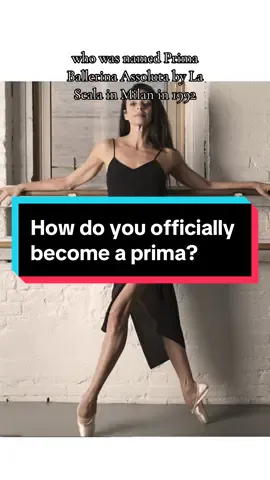 How does one become a Prima Ballerina « officially »? #primaballerina #ballerina #ballerinasoftiktok #dancemedia #swanlake #giselle