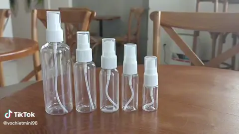 Chai chiết mỹ phẩm, chai xịt phun sương chiết mỹ phẩm siêu rẻ, đa dạng dung tích (10ml/20ml/30ml/50ml/100ml) #chaichietmypham #chaichietnuochoa #chaichiet 
