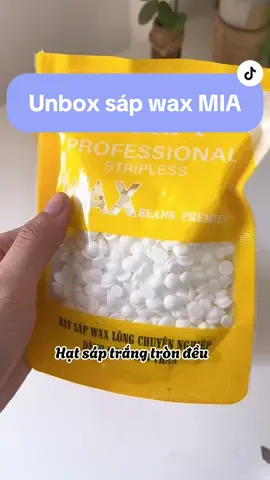 Unbox combo sáp wax MIA #waxing #waxlong #miawaxing#miawaxingsapwaxnong #waxlongtainha 