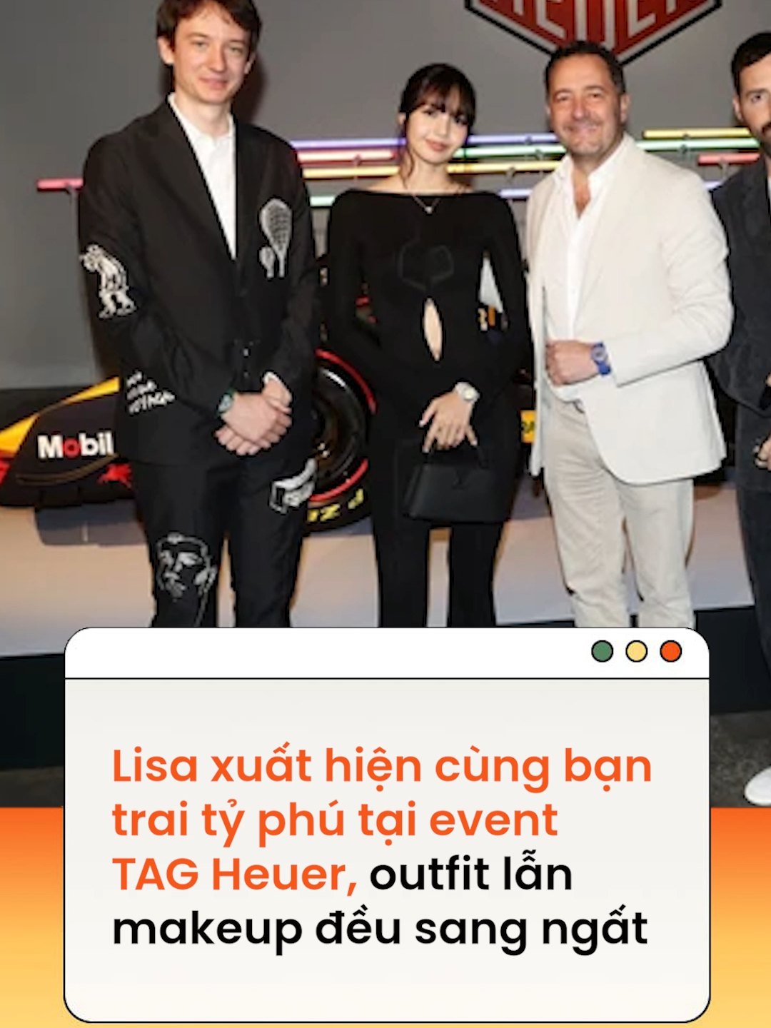 “Nhất cử nhất động” của Lisa và CEO Frédéric Arnault trong sự kiện mới đây đã nhận được sự quan tâm lớn từ công chúng #lisa #news #tiktokgiaitri #amm