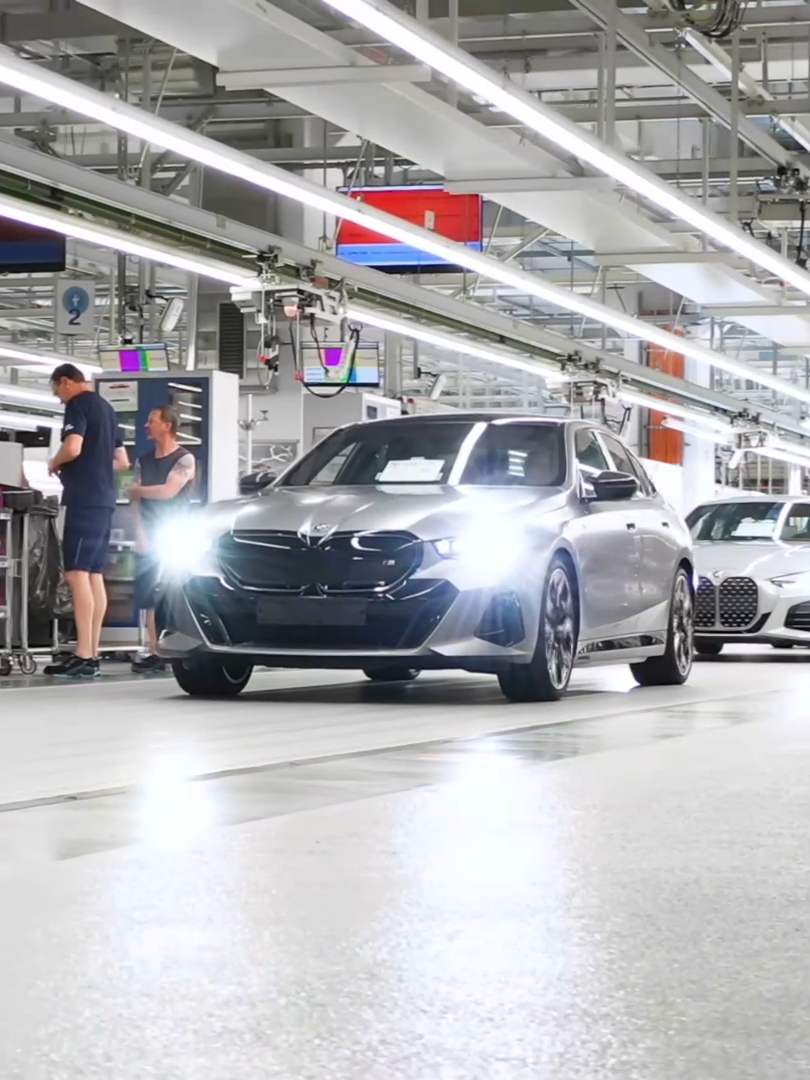 BMW 5 Series (2024) PRODUCTION! Car Manufacturing Process #process #processvideo #making #manufacturing #production #massproduction #bmw #car #factory #factorywork #viral #foryou #foryoupage #trending