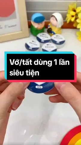 Vớ/Tất dùng một lần,dạng viên nén siêu tiện lợi #thuyreview93 #review #unboxing #tattooideas #vo #dogiadung 