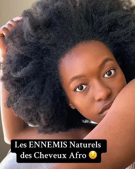 🤔Les Cheveux Afro ont des Ennemis naturels? Eh oui! En tout cas dites-nous dans les commentaires✍️, comment vous protégez vos Cheveux Crépus pour éviter:  👉 La Dégradation de la barrière hydrolipide avec un Soleil ardent; 👉 Des Amas de Poussière sur les racines; 👉 L’Assèchement des Cheveux. #cheveuxnaturel #cheveuxafro #cheveuxcrepus #afrohair #haircare #coiffureafro #fyp 