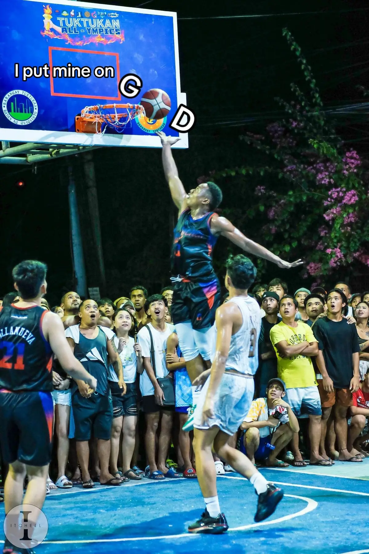 Bakit naman naka nganga lahat? HAHA Tuff 💯🫡 #basketball #fyp #viral #god 