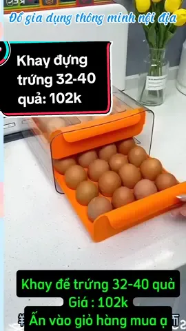 Khay đựng trứng 2 tầng 32-40 quả #xuhuong #viral #trending #khaydungtrung 