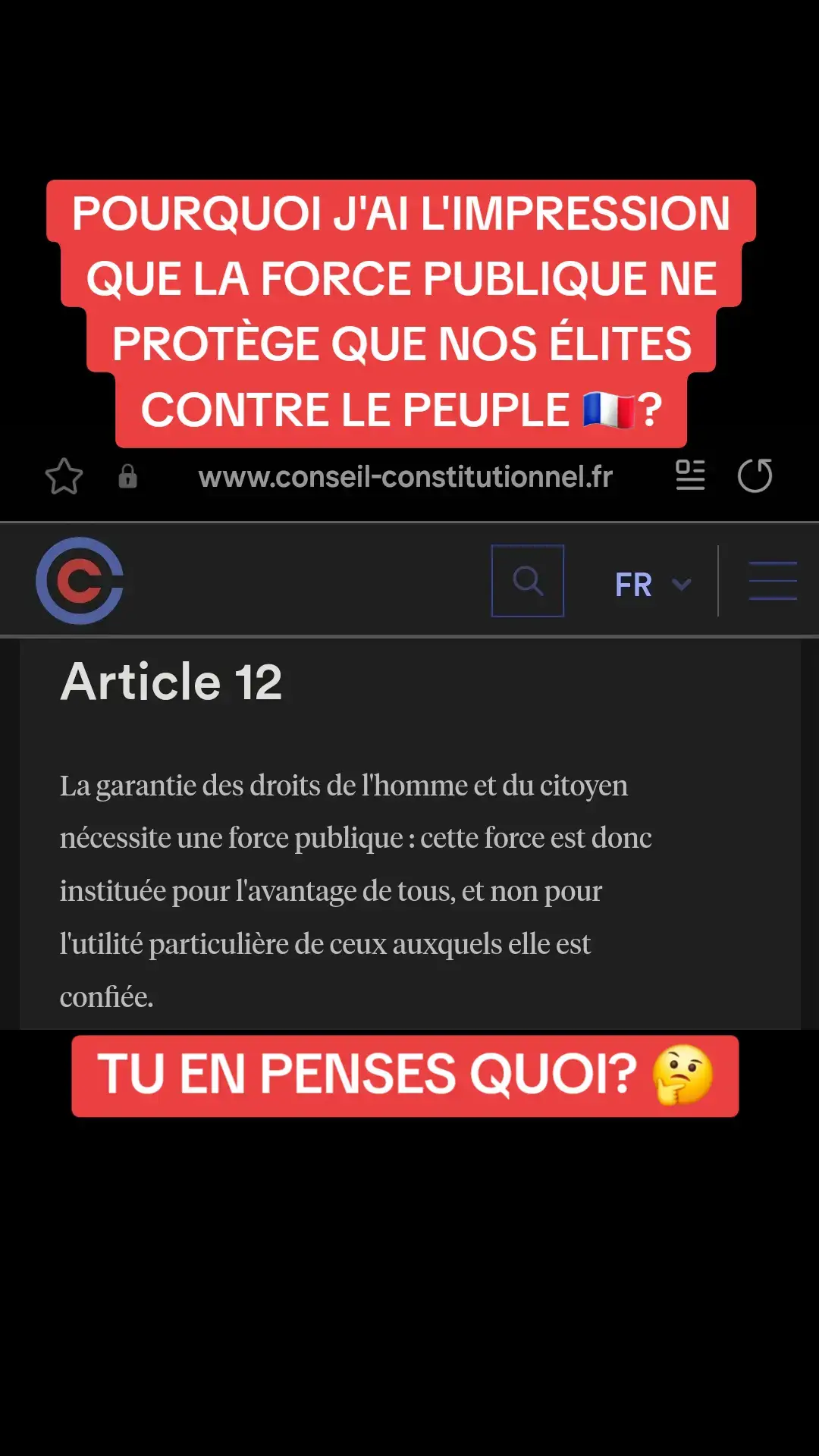 @BrunoOrioli leretourdugrandroi #fyp #pourtoi #foryou #viral #tiktok #forcepublique #article12 #droitsdelhommeetducitoyen #droitsdelhomme 