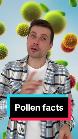 Facts about pollen #LearnOnTikTok #EduTok 