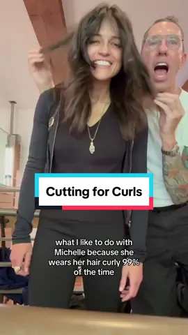 the coolest.. michelle rodriguez. this cut will look even better the next day   #curlyhair #haircut #michellerodriguez 