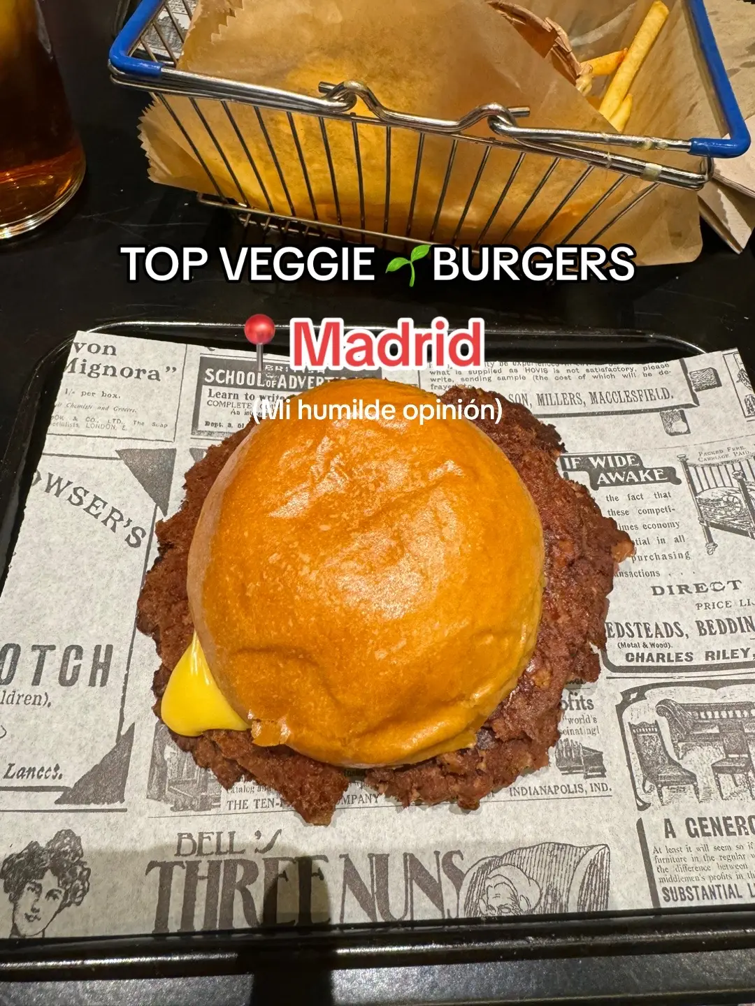 Todas (menos thunder) tienen burgers carnívoras, la veggie sólo es un añadido, pero valen la pena. Y a las demás… decirles que no es tan dificl poner opciones para nosotrxs!  #burgerrankings #burgermadrid #veggieburger #bdpsmash #thunder #laprensa