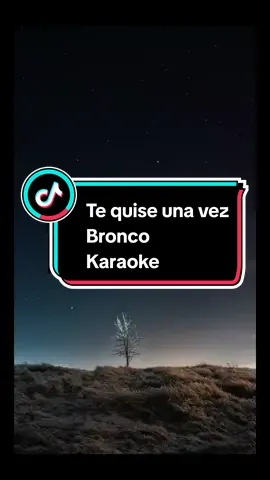 Te quise una vez - Bronco - Karaoke #karaoke #tikaraoketok🎤🎶 #cantar #foryou #fyp #parati #viralvideo #cachaca #kachaka #clasicos #paraguay #joykaraoke8 #paraguayosporelmundo🇵🇾🇵🇾🇵🇾❤️❤️❤️❤️🇪🇦🇪🇦🇪🇦 