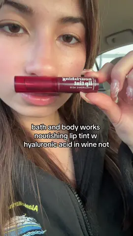 and it tastes sweet #liptint #bathandbodyworks 