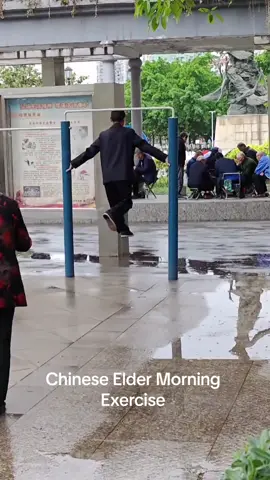 Chinese Elders Morning Exercise #chinese #elder #exercise 