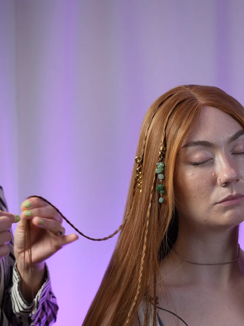 Part 9 | ASMR Wig Fitting and Perfectionist Styling: Braids, Accessories & Hair Fixing Soft Spoken Roleplay #ASMR #wigstyling #perfectionist #unintentionalasmr #asmrbeauty #hairstyling