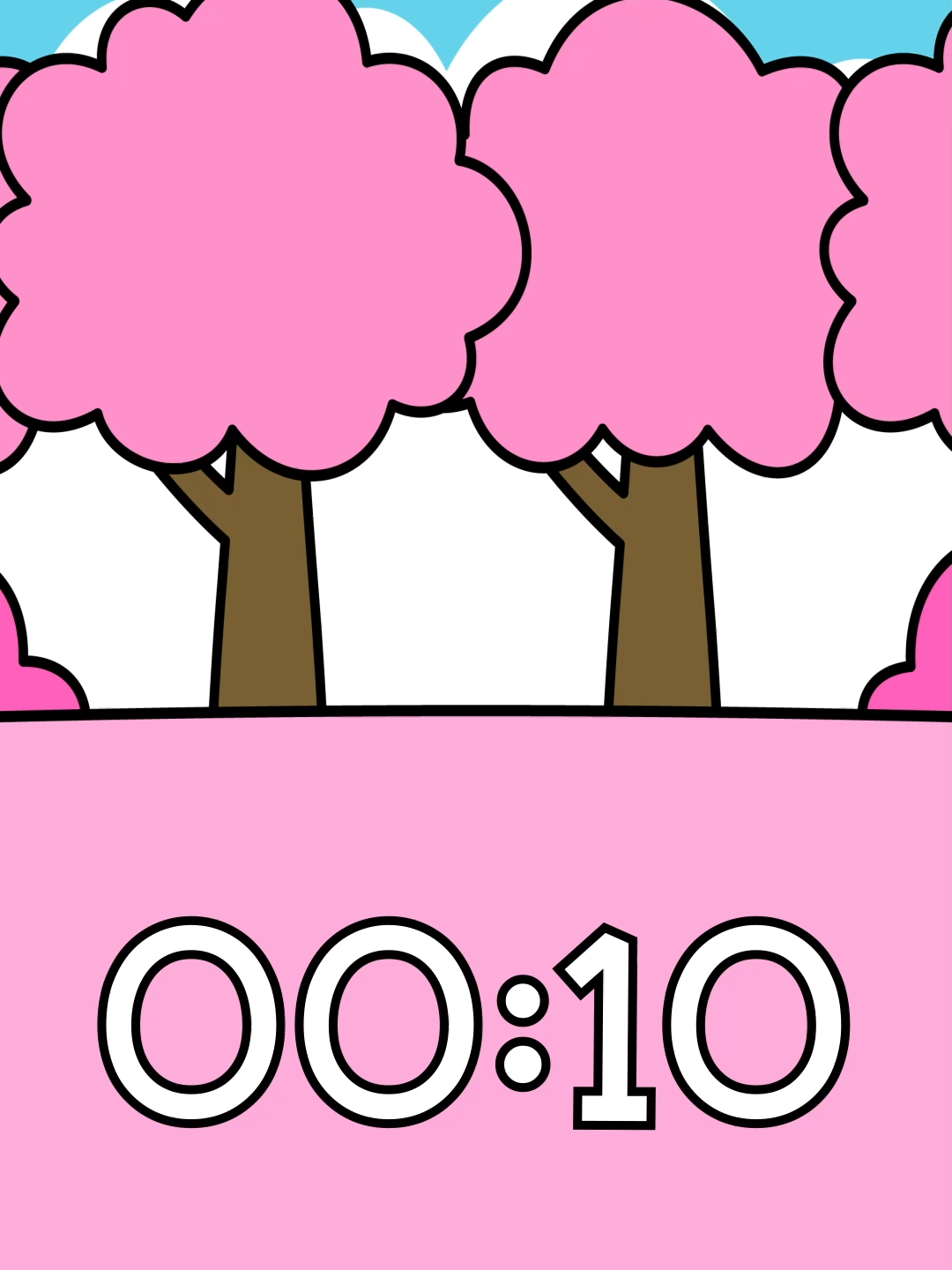 Cherry Blossoms - 10 Second Countdown Timer #pink #forest #tiktok